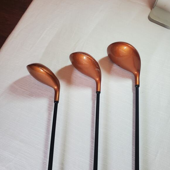Rawlings Titanium Alloy Golf Clubs (ONE, THREE, FIVE) - Picture 1 of 11